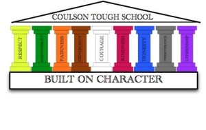 Coulson Tough characters pillars